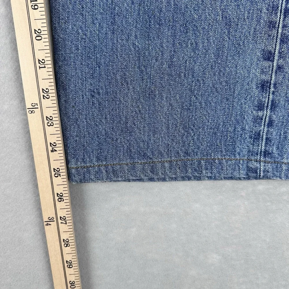 Levis Jeans Mens 38x30 (36x26 Fit) Blue Denim 501 Jeans Y2K 2007 Button Fly